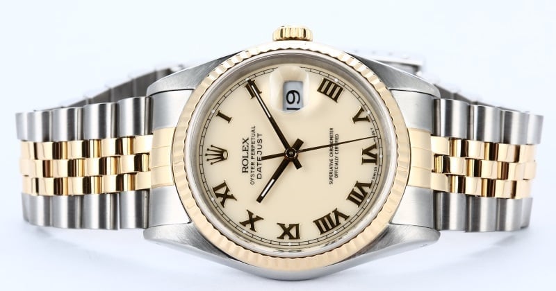 Rolex Datejust 36 Roman Dial 16233