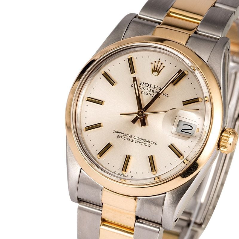 Rolex date two on sale tone