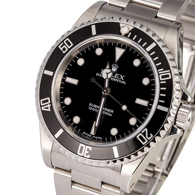 Men's Rolex Submariner 14060 Stainless Steel