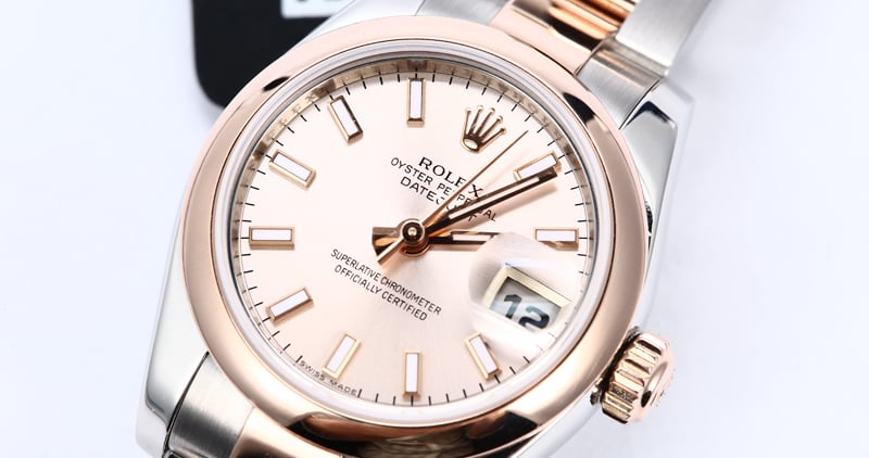 Rolex Lady Datejust 179161PSO Rose Gold