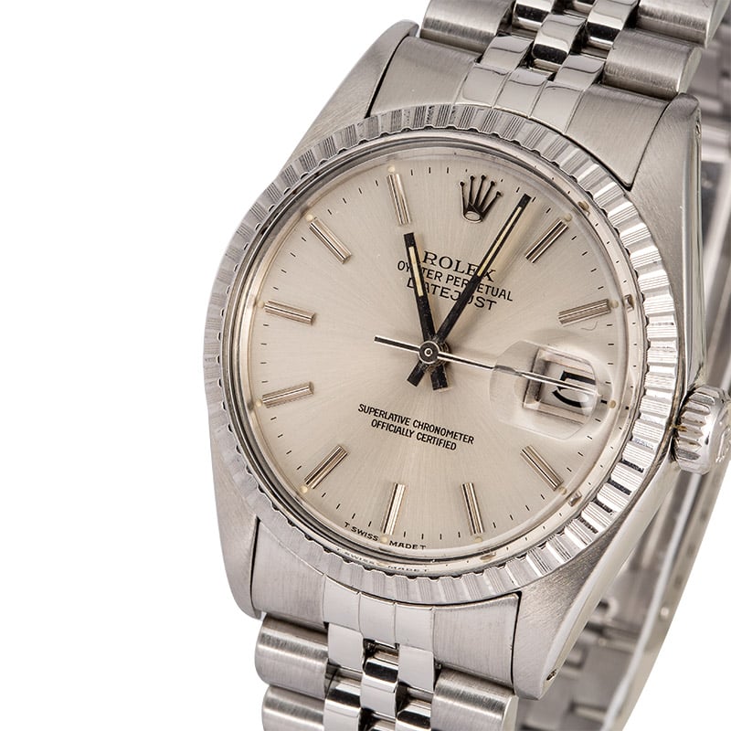 Rolex Datejust 16030 Silver Dial Men's Watch