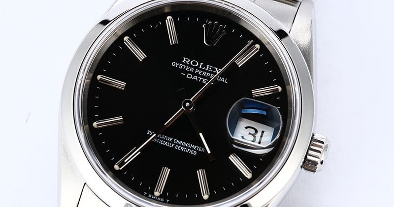 Rolex 15200 black on sale dial