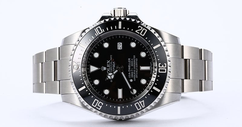 Factory Stickered Men's DeepSea Rolex 116660BKSO