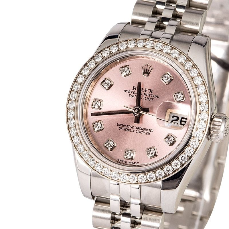 Rolex Lady-Datejust 179384 Diamond Bezel