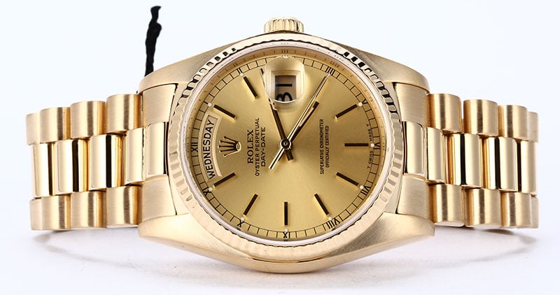 Rolex 18038 President Certified Pre-Owned