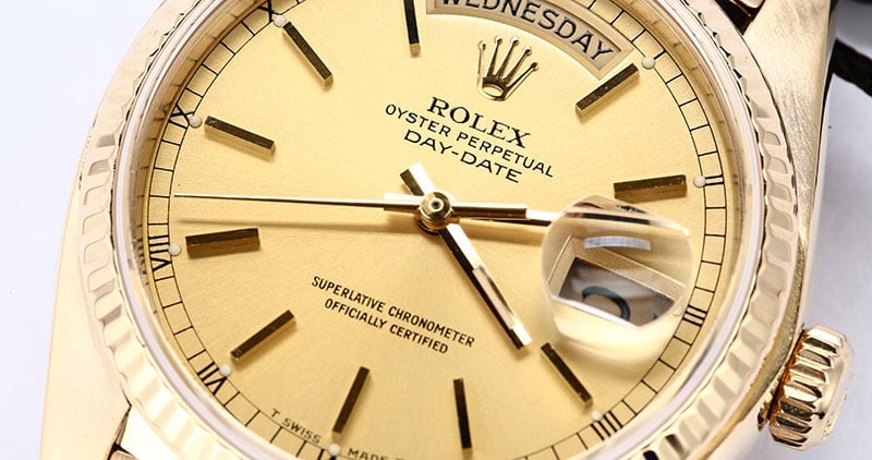 Rolex 18038 President Certified Pre-Owned