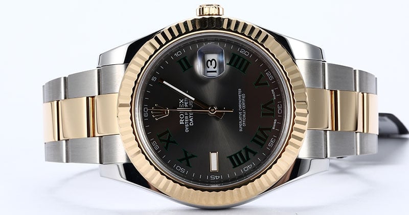 Rolex Datejust 116333 Slate Roman Dial