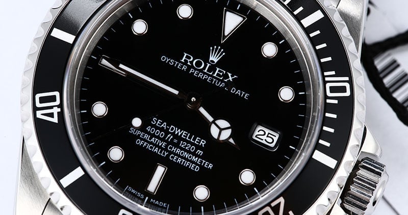 Authentic Rolex Sea-Dweller 16600 TT