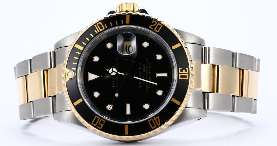 Rolex Submariner 16613 Two Tone Oyster Band