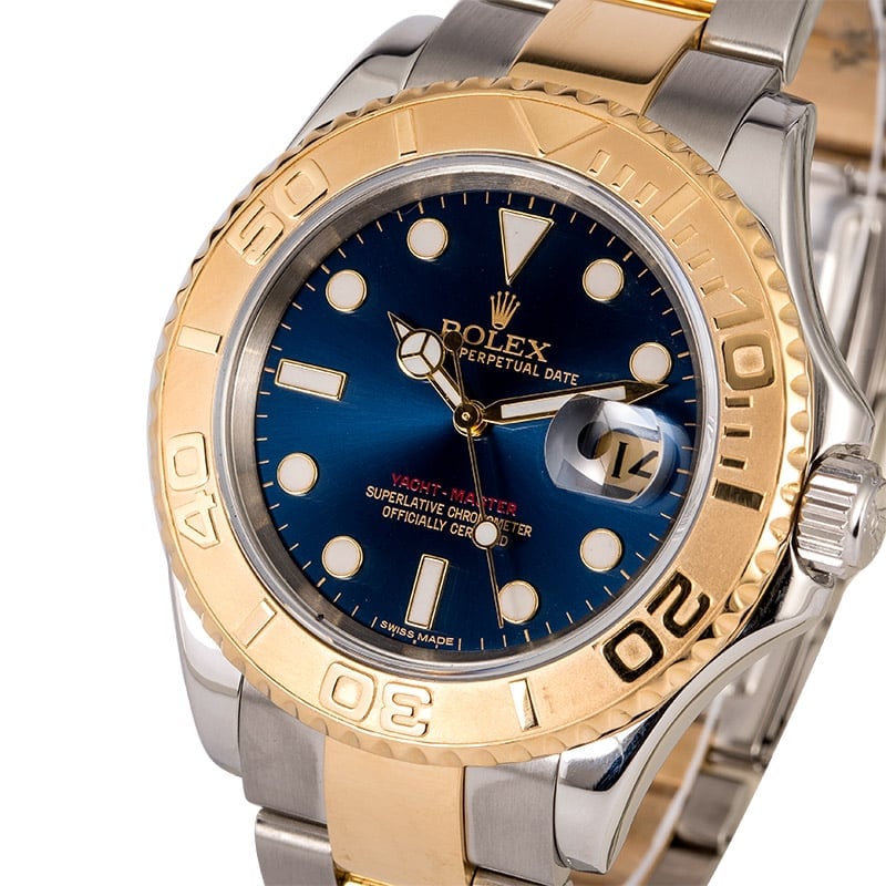 Rolex Yacht-Master 16623 Blue Dial Two Tone Oyster