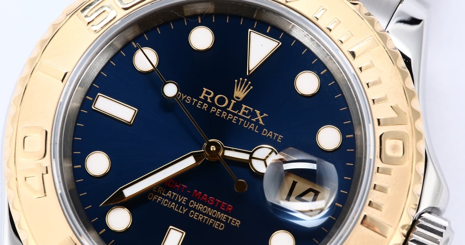 Rolex Yacht-Master 16623 Blue Dial Two Tone Oyster