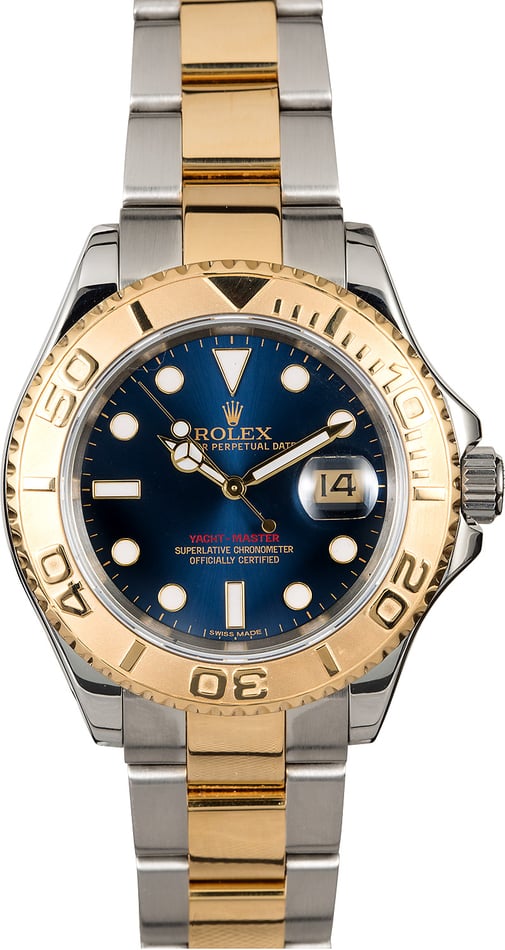 Rolex Yacht-Master 16623 Blue Dial Two 
