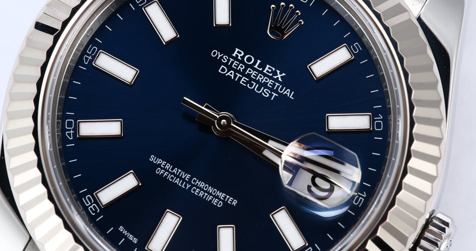 Rolex Datejust II Ref 116334 Blue Dial