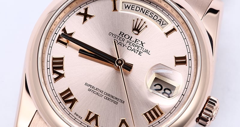 Rolex Day-Date President 118205 Everose Gold