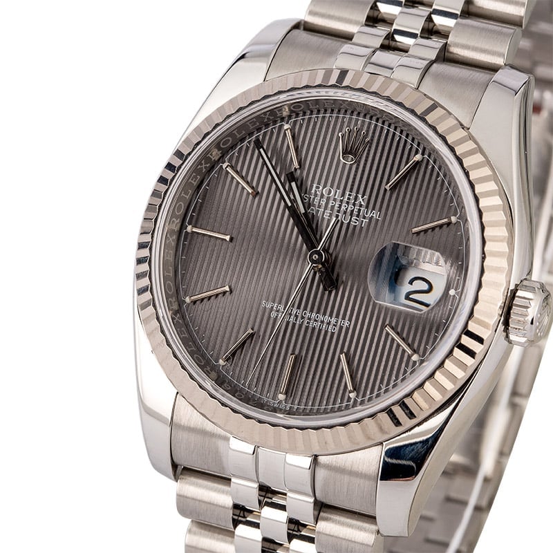 Rolex Datejust 116234 Slate Dial