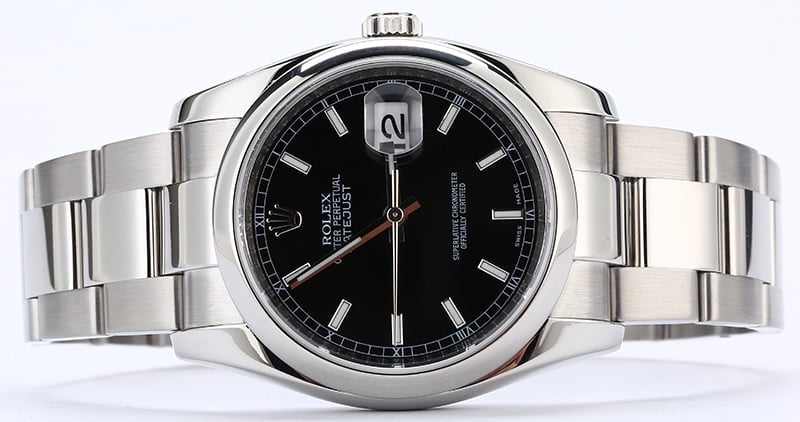 Rolex Datejust 116200 Black Luminescent Dial