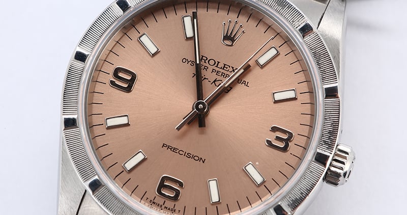 Rolex Air-King 14010 Salmon Dial