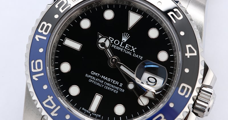 PreOwned Rolex GMT-Master II 'Batman' 116710