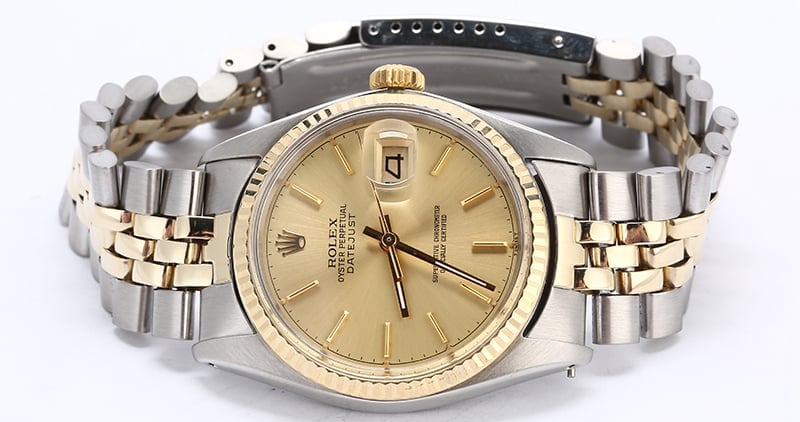 Rolex Datejust 16013 Two Tone Oval Link