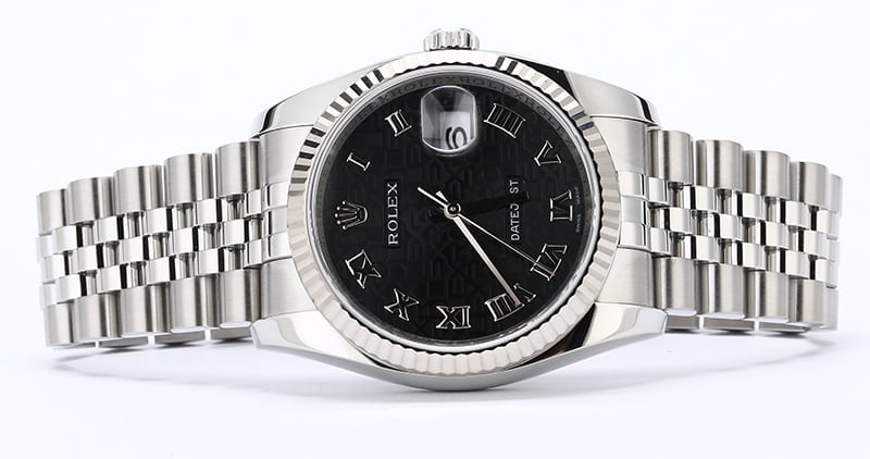 Rolex Datejust 116234 Black Jubilee Dial