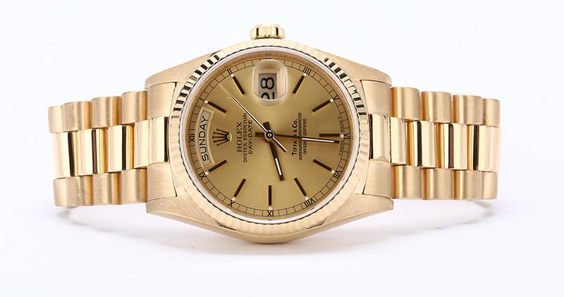 Rolex President 18038 Tiffany Dial