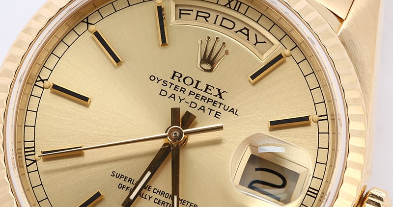 Rolex President 18238 Champagne Day-Date