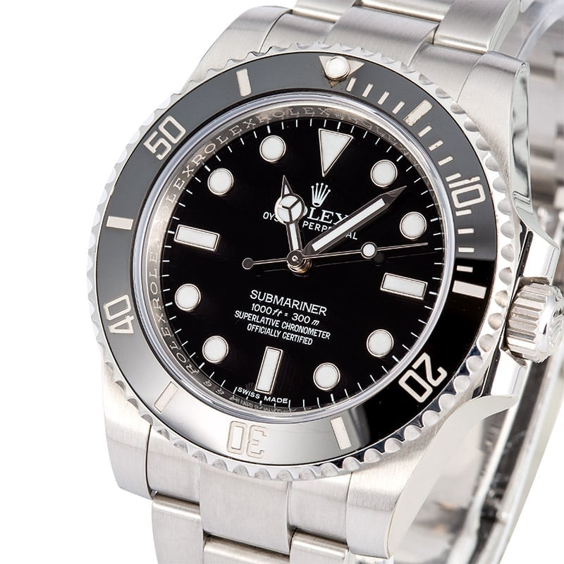 Rolex Submariner 114060 with Factory Stickers