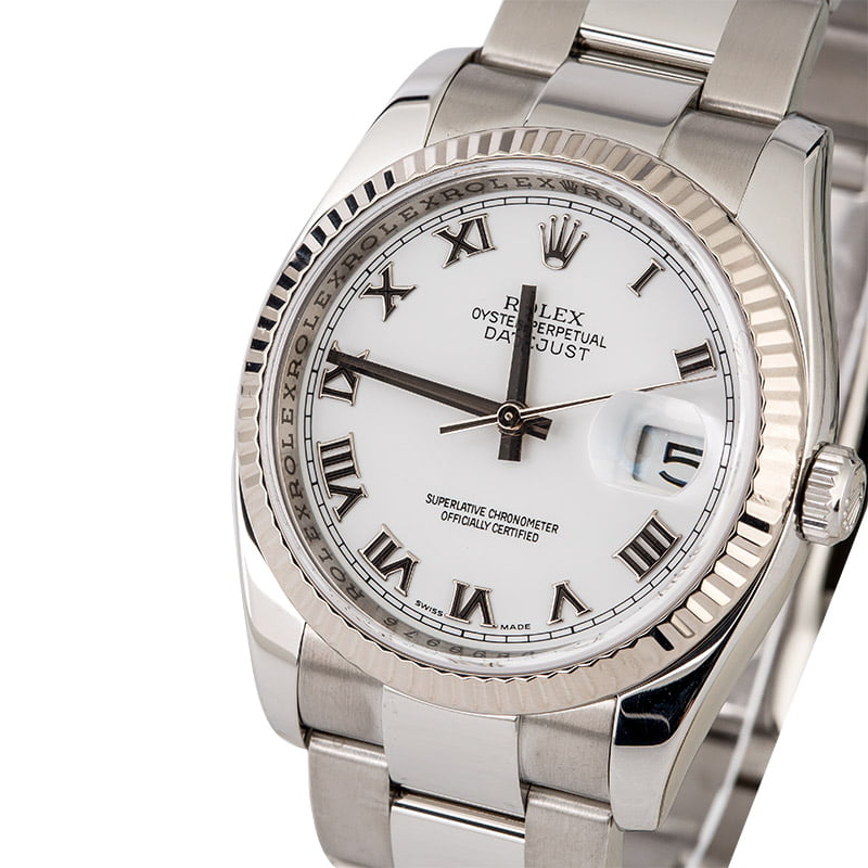 Men's Rolex Datejust 116234 Steel Oyster