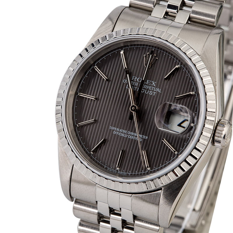 Used Rolex Datejust 16220 Steel Jubilee