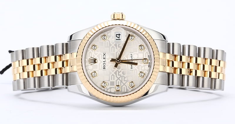 Rolex Mid-Size Datejust 178273 Jubilee Diamond Dial