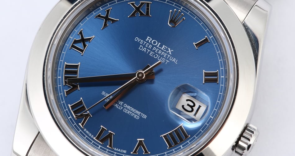 Rolex Datejust II Ref 116300 Blue