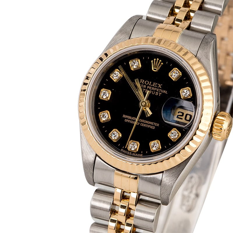 Rolex Lady Datejust 79173 Champagne Dial with Diamonds