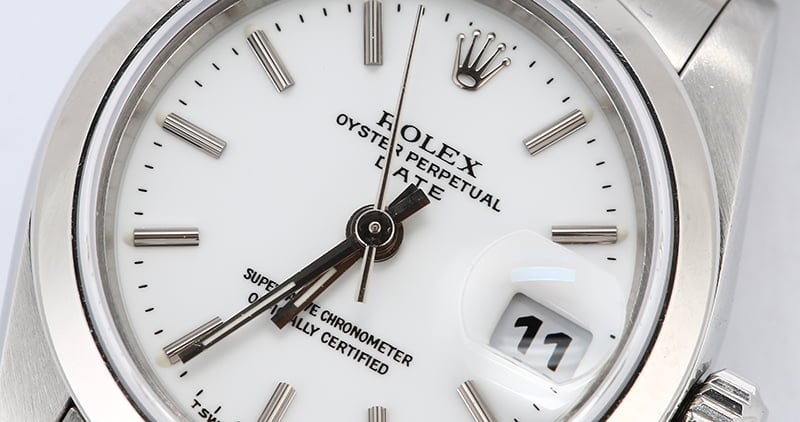 Rolex Lady Date 69160 White Dial