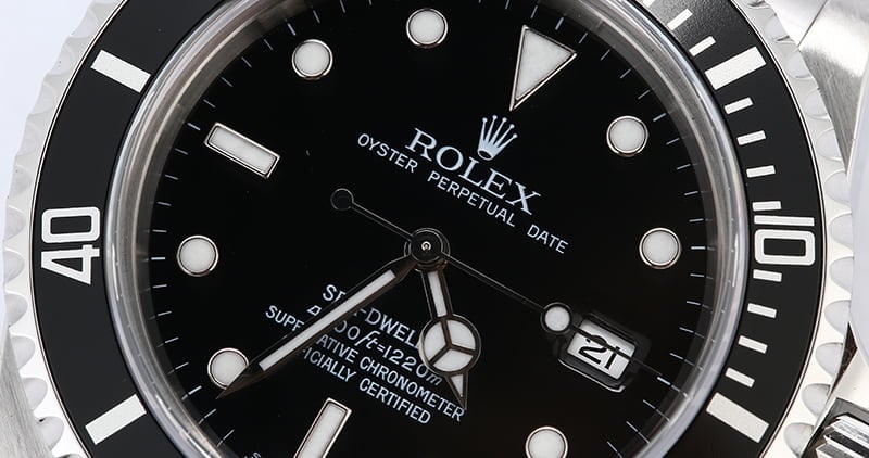 Certified Rolex Sea-Dweller 16600