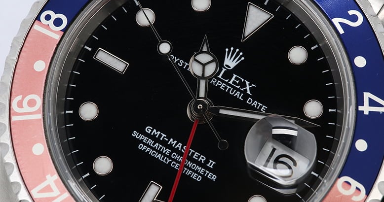 Rolex GMT-Master II Ref 16710 Faded Pepsi Insert