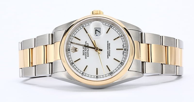 Rolex Datejust 16203 Two Tone Oyster Band