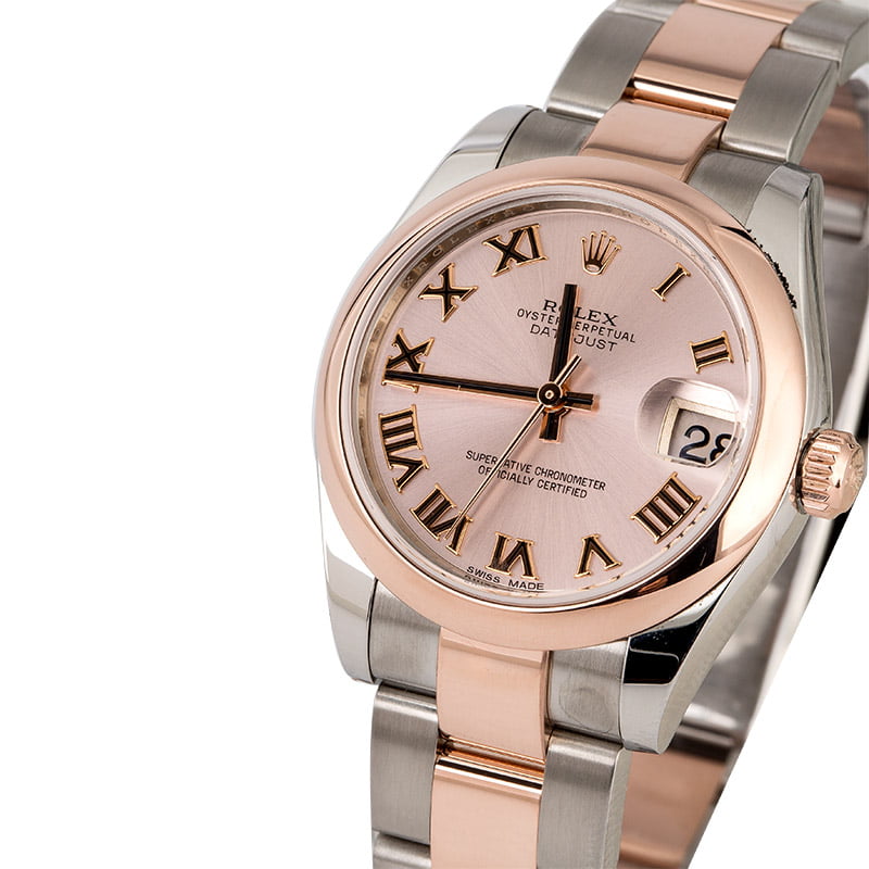 Rolex Mid-Size Datejust 178241 Everose Gold