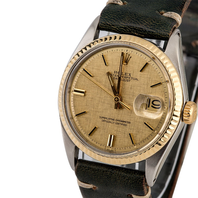 Rolex Datejust 1601 Linen 'Pie Pan' Dial