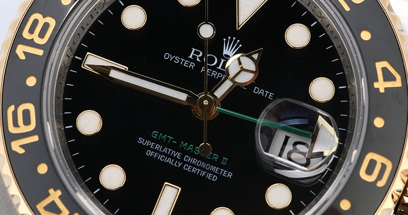 Used Rolex GMT-Master II Ref 116713 Black Ceramic Bezel