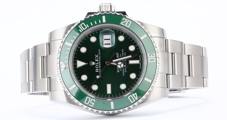 Pre-Owned Rolex Submariner 116610V 'Hulk'