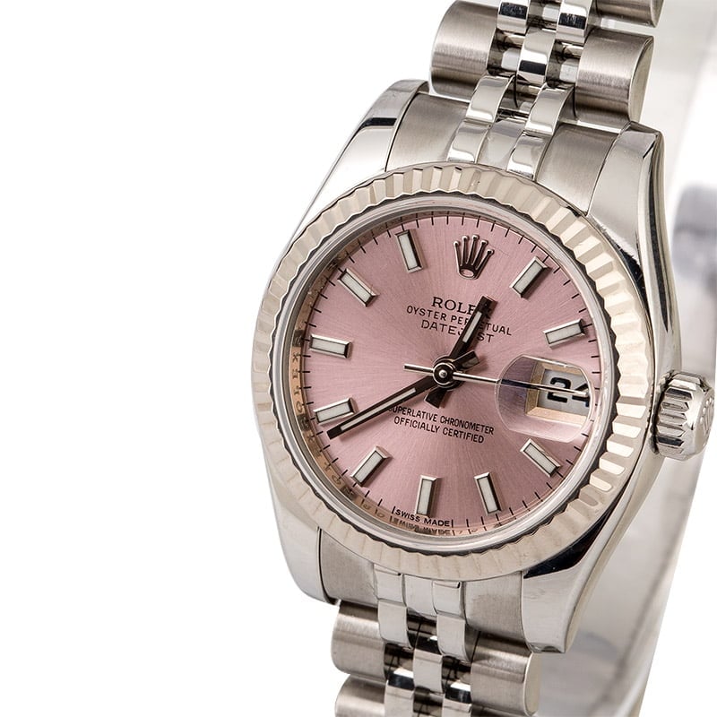 Women's Rolex Datejust 179174 Pink Dial