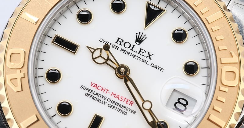 Unworn Rolex Mid-Size Yacht-Master 168623