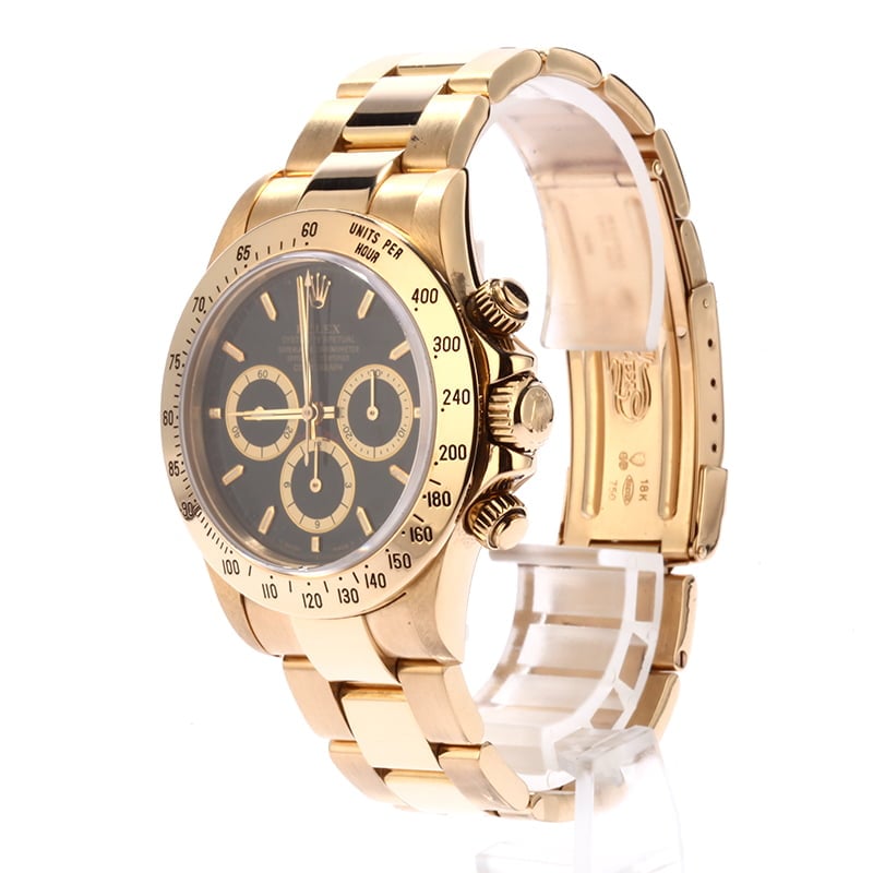 Rolex Daytona Yellow Gold Zenith 16528