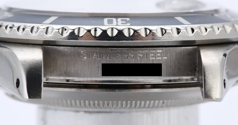 Rolex Submariner 16800 Faded Bezel Insert