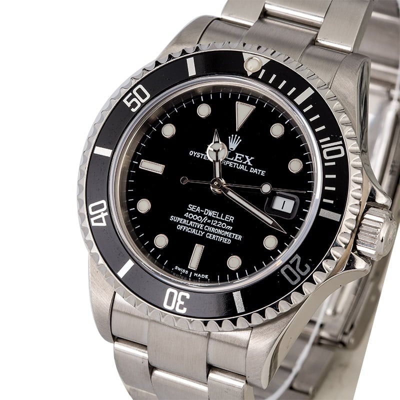 Rolex Sea-Dweller 16600 Diving Bezel