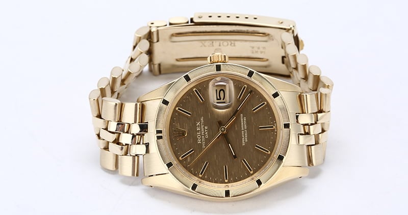 Rolex Date 1501 Yellow Gold Watch