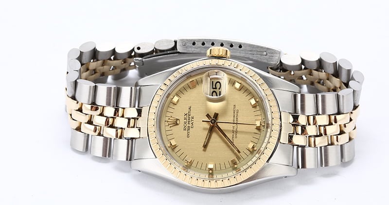 PreOwned Rolex Date 1505 Two Tone Jubilee