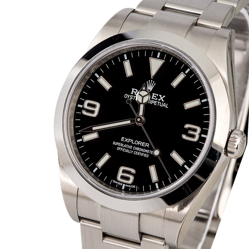 Unworn Rolex Explorer 214270 Mark II Luminescent Dial