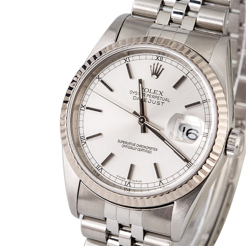 Rolex Datejust 16234 Steel Jubilee Band