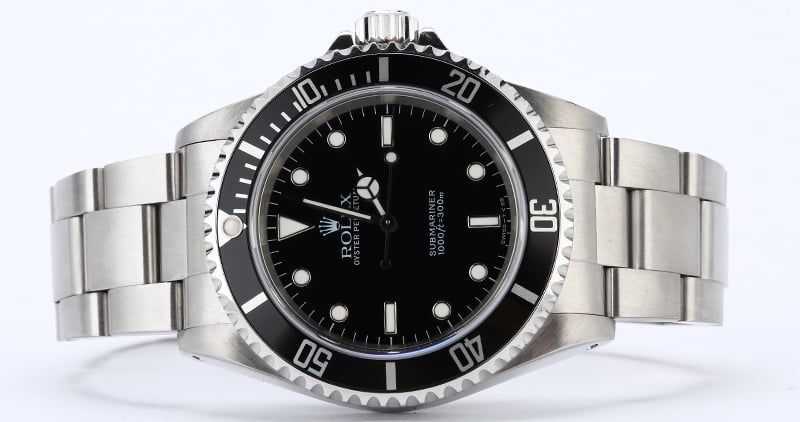 Used Rolex Submariner 14060 No Date Watch